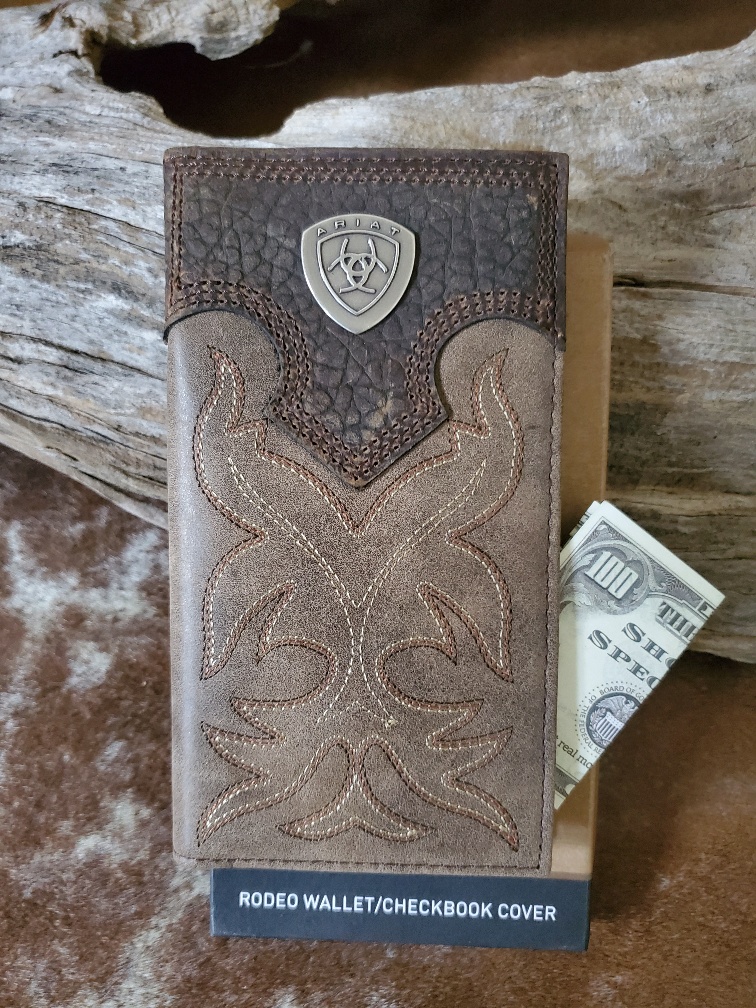 Ariat Boot Embroidery Rodeo Wallet 