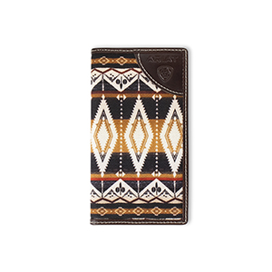 Ariat Men's Southwest Fabric Rodeo Wallet