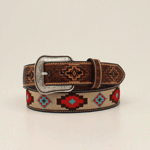 Men's Nocona Aztec Embroidery