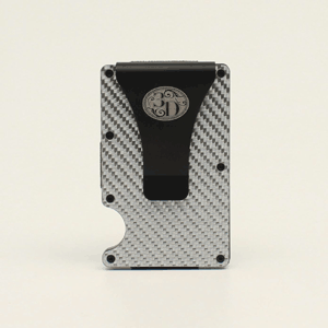 3D Men's Grey|Carbon Fiber Card Holder