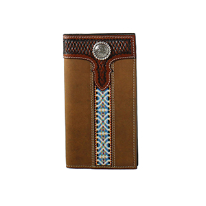 3D Men's Aztec Strip Rodeo Wallet