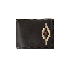 Men's 3D Southwest Embroidery Bi Fold Wallet