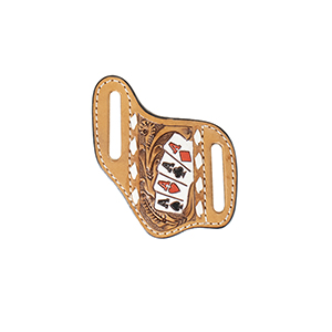 3D Ace Card Tan Knife Sheath
