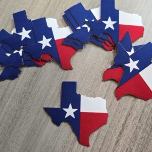 Texas Flag Hat Sticker