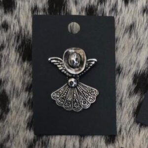 Cowboy Angel Hat Pin
