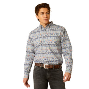 Ariat Men's Richie Fitted Button Down Long Sleeve Shirt