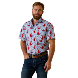 Ariat Men's Jeremiah Classic Fit Short Sleeve Shirt